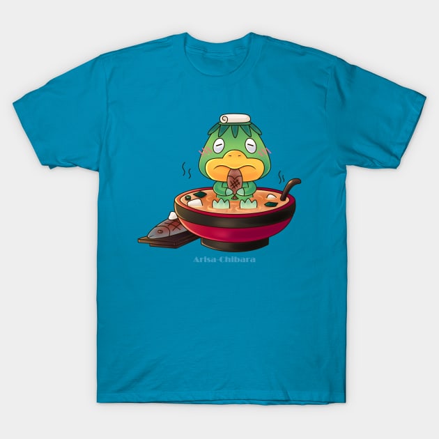 Kappn Miso Soup T-Shirt by arisachibara